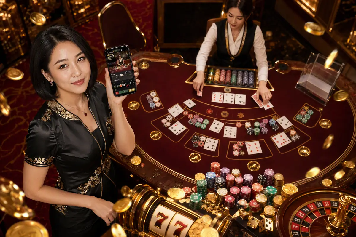 pakacuci Casino meja baccarat live dealer
